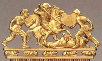 The Scythians, the mound of Solokha